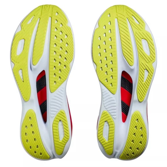 Hoka Skyward X White Red Blue Athletic Shoes